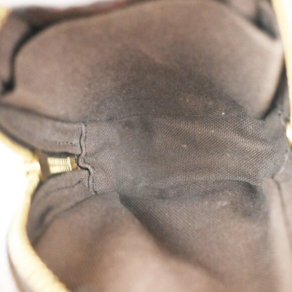 LOUIS VUITTON Etui Okapi PM Shoulder Pouch Bag Damier Ebene Brown - Picture 10 of 16